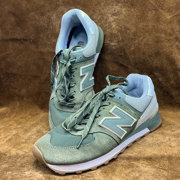 New Balance Olive Green Sneakers - Picture 3 of 9